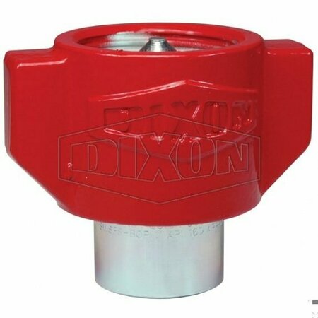 DIXON WS-BOP Wing Style High Pressure Coupling, 1-1/2-11-1/2 Nominal, FNPT, Steel, Domestic 12WSF12-BOP